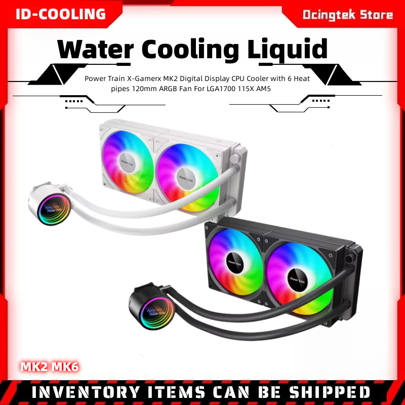 Cpu Water Cooler 240Mm Rgb - Power Train DL-240A DL-360A Radiator Pendingin