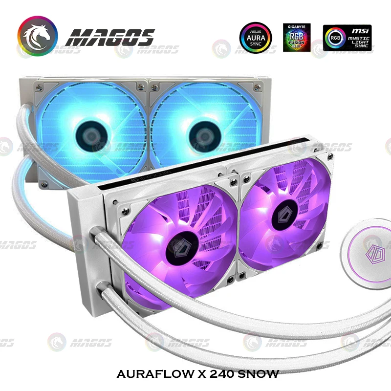 Cpu Water Cooler 240Mm Rgb - Pendingin Air CPU AIO, Kipas PWM