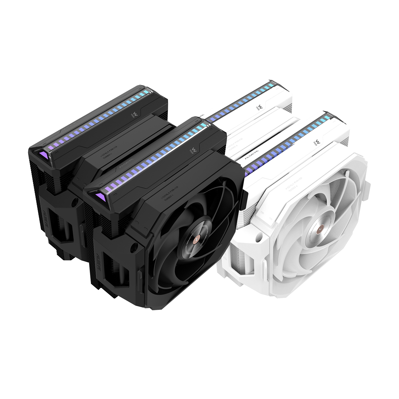 Cpu Air Cooler Dual Tower 6 Heatpipe - ALSEYE W700Pro, pendingin CPU komputer desktop