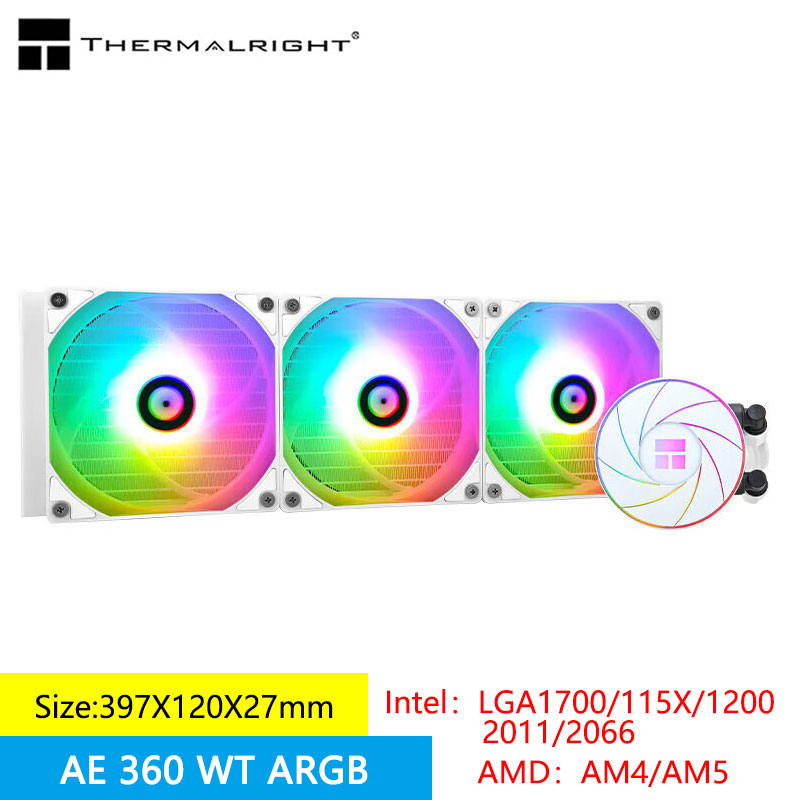 Liquid Cooling Radiator 360 - Thermalright AQUA ELITE 360 ARGB kipas