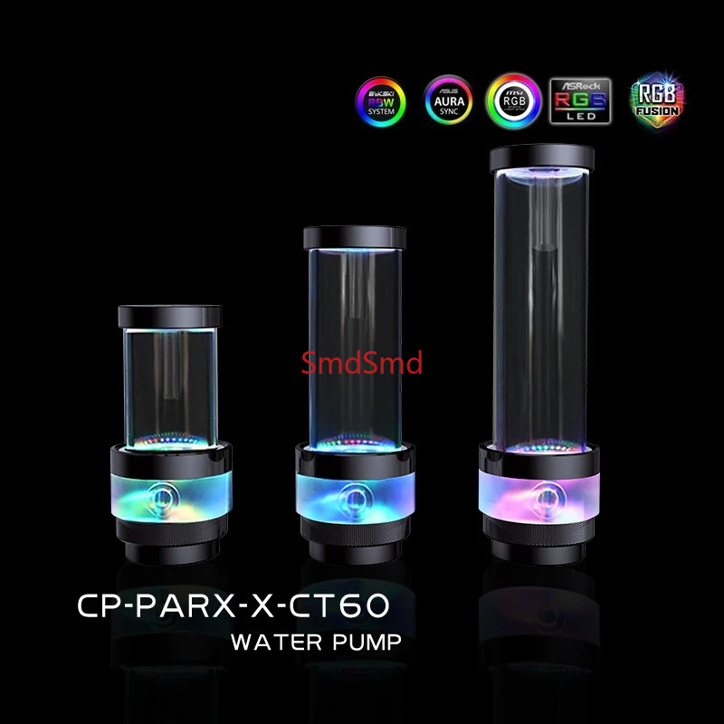 Aio Pump Reservoir Combo - CP-PARX-X-CT60 AIO Pompa Kombinasi All-In-One dengan