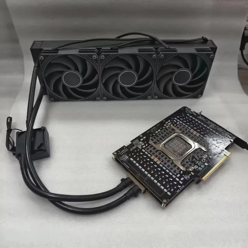 Liquid Cooling Radiator 360 - Radiator 360 Palit 5090 GPU Pendingin