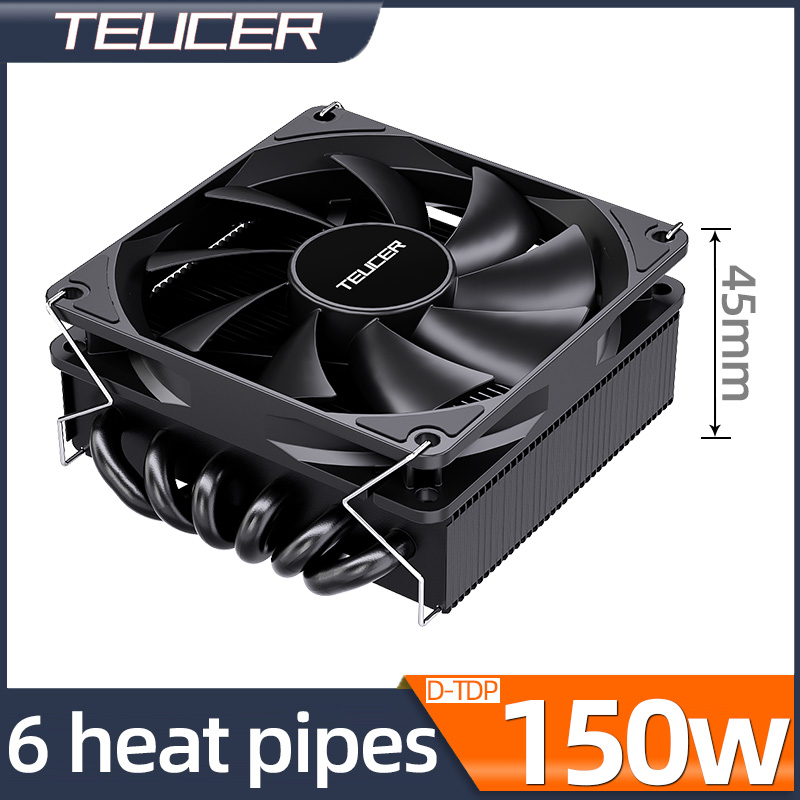 Cpu Cooler Low Profile Itx - Teucer 6 pipa panas pendingin CPU