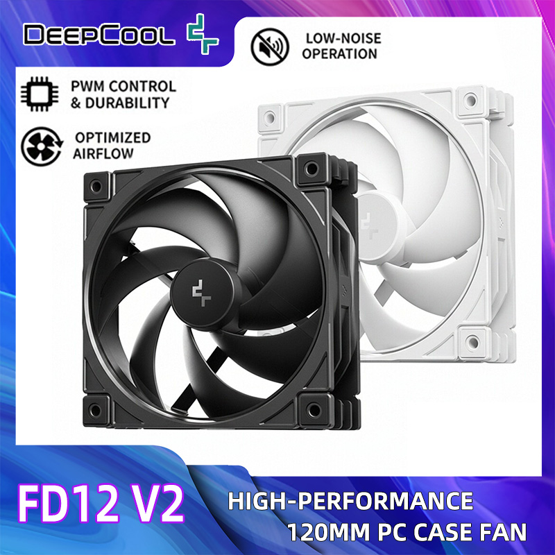 Cooler Fan 120Mm Static Pressure - Kipas Casing DeepCool FD12 V2 120mm