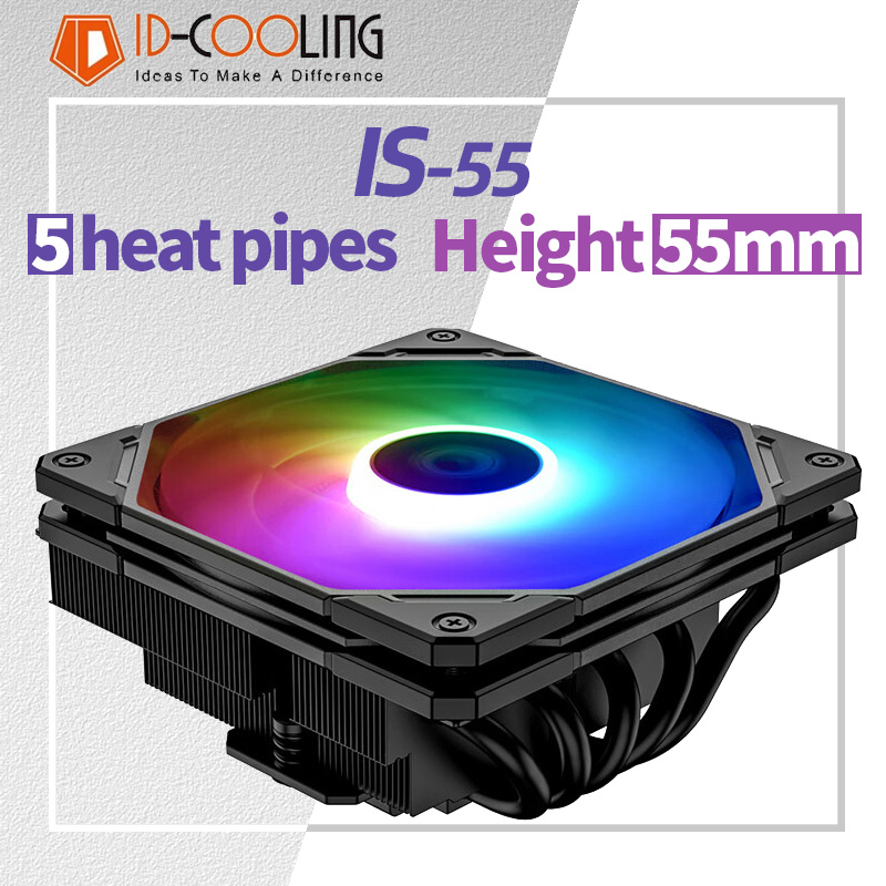 Cpu Cooler Low Profile Itx - ID-COOLING Radiator pendingin udara, pipa panas