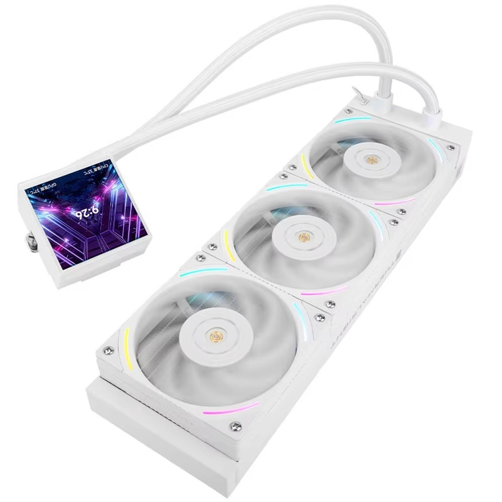 Pendingin Cairan CPU AIO Therm - Aio Liquid Cooler 360Mm Argb ulasan dan harga