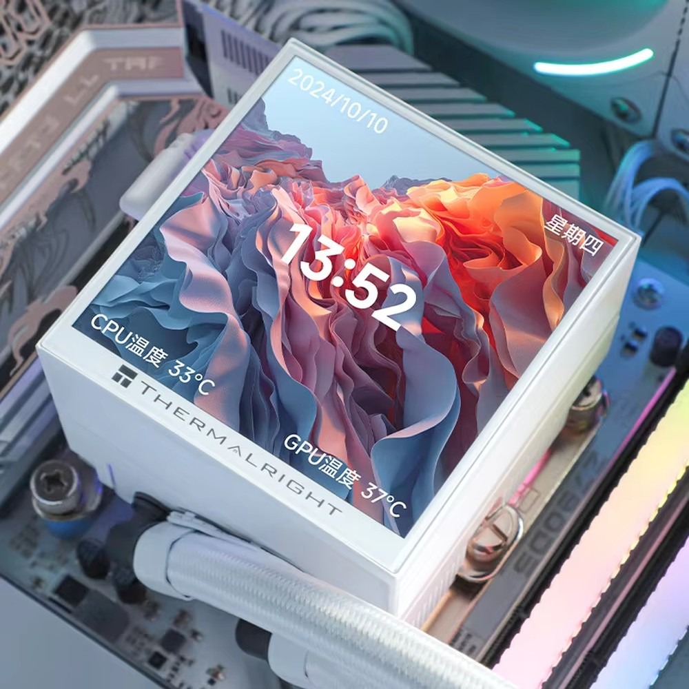 Pendingin Cairan CPU AIO Therm - Aio Liquid Cooler 360Mm Argb ulasan dan harga