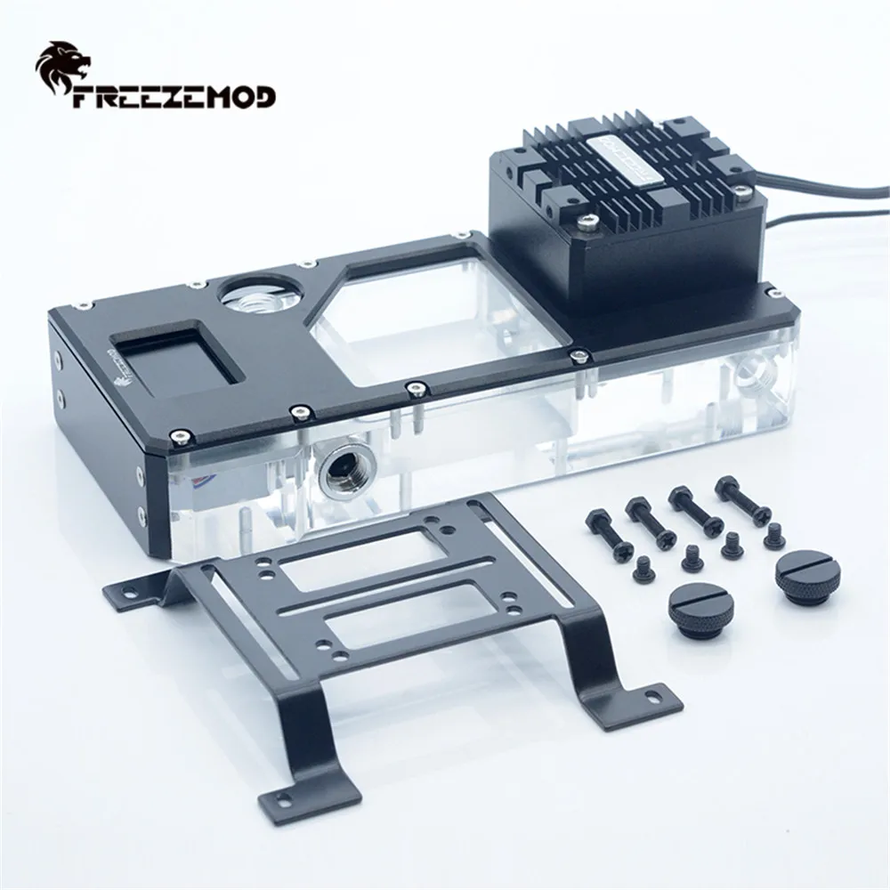 Freezemod AIO Termometer Reser - Aio Pump Reservoir Combo ulasan dan harga