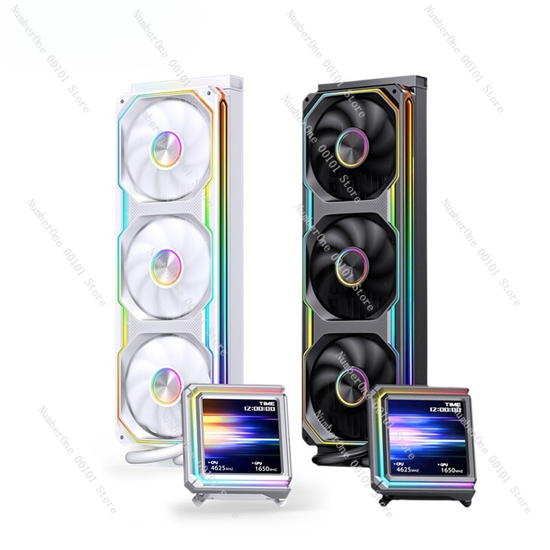 Pendingin CPU AIO 360mm dengan - Aio Cooler Lcd Display Screen ulasan dan harga