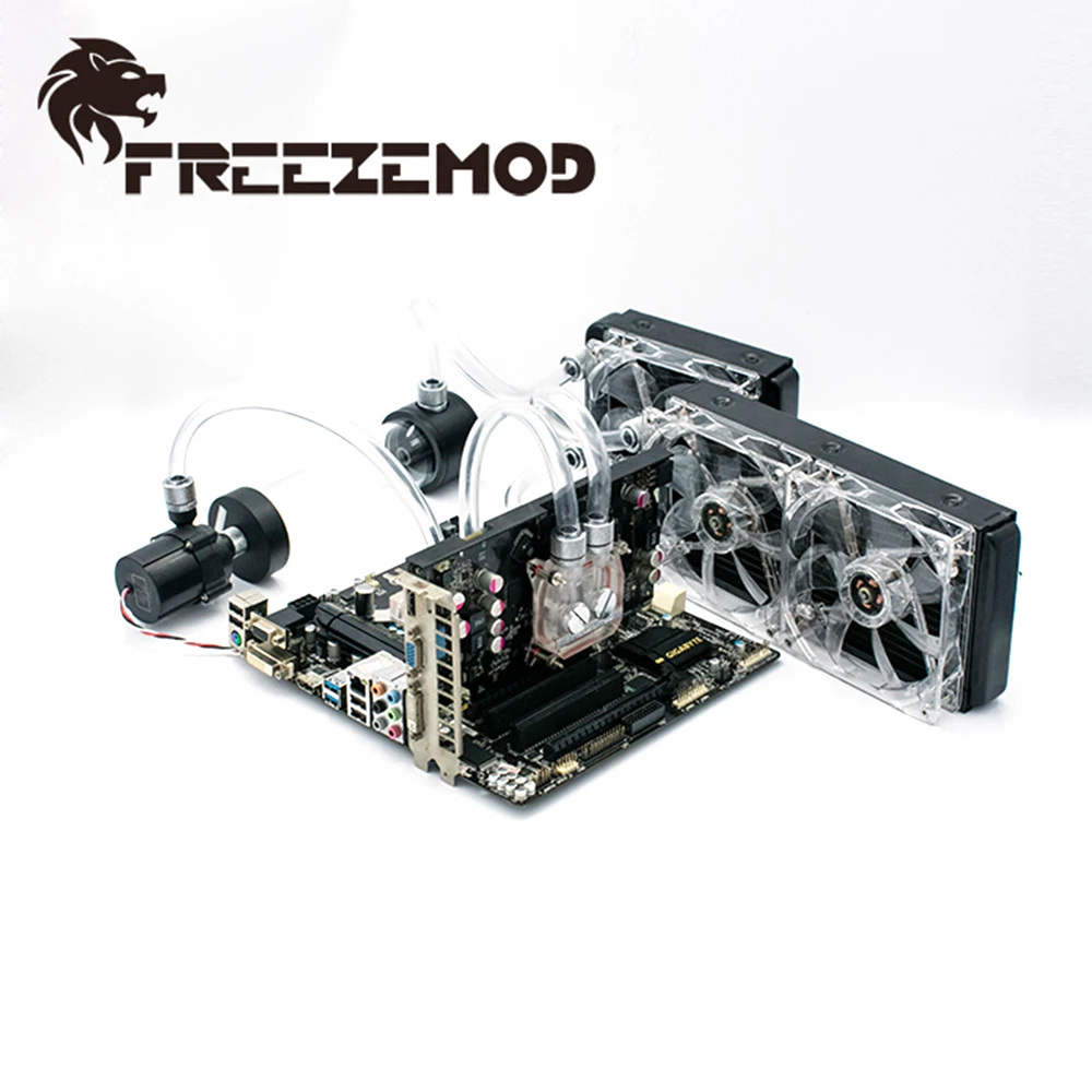 FREEZEMOD pendingin air lembut - Cpu Water Cooler 240Mm Rgb ulasan dan harga