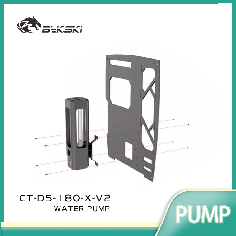 Bykski Square Water Cylinder T - Aio Pump Reservoir Combo ulasan dan harga