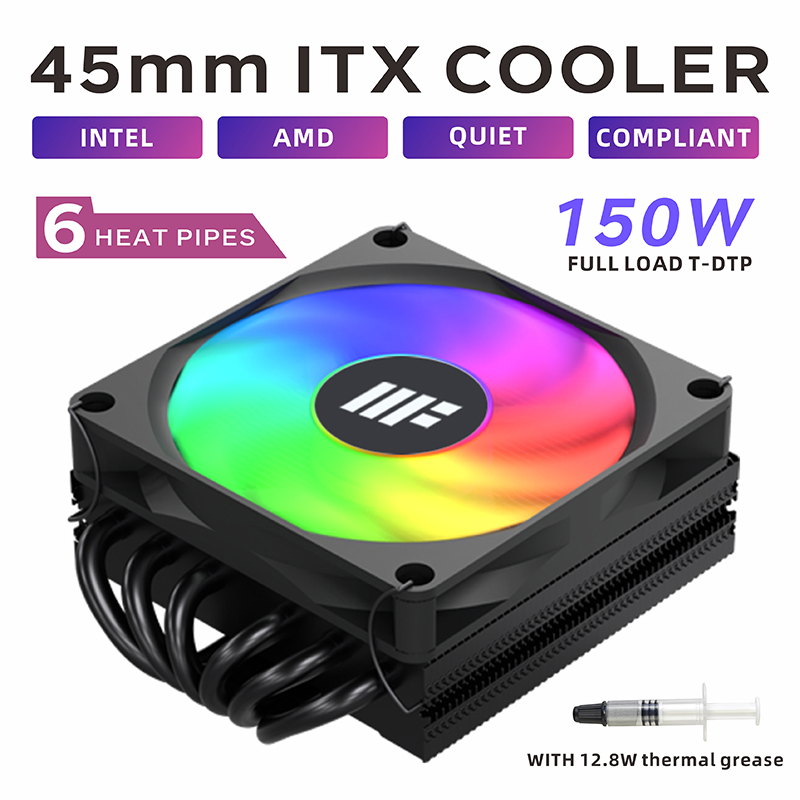 Pendingin CPU Profil Rendah DH - Cpu Cooler Low Profile Itx ulasan dan harga