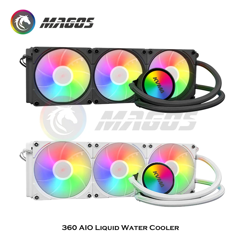 Pendingin Air CPU AIO Casing K - Aio Liquid Cooler 360Mm Argb ulasan dan harga