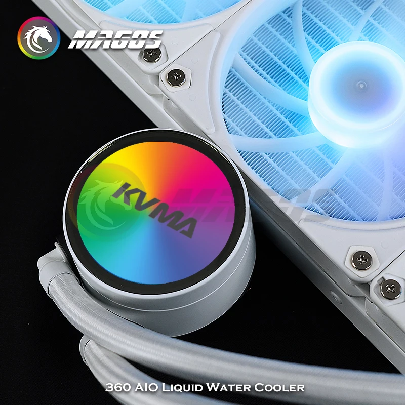 Pendingin Air CPU AIO Casing K - Aio Liquid Cooler 360Mm Argb ulasan dan harga