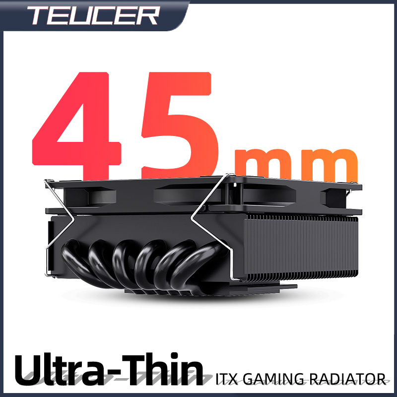 Teucer Tinggi 45Mm Pendingin C - Cpu Cooler Low Profile Itx ulasan dan harga