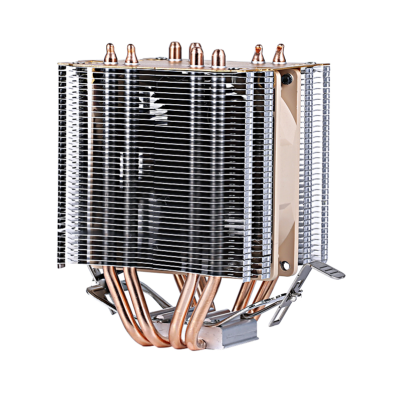 Pendingin CPU 4/6 Heat Pipe Du - Cpu Air Cooler Dual Tower 6 Heatpipe ulasan dan harga