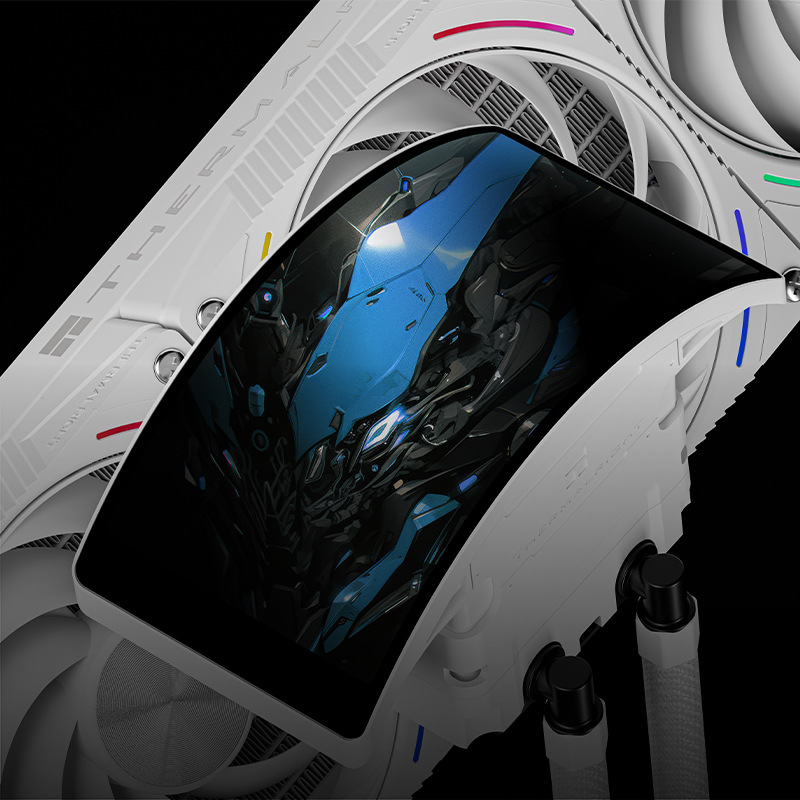 Pendingin AIO OLED Lengkung 6, - Aio Liquid Cooler 360Mm Argb ulasan dan harga