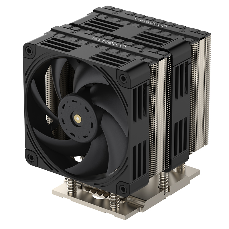 Pendingin CPU SP5 Dual Tower B - Cpu Air Cooler Dual Tower 6 Heatpipe ulasan dan harga