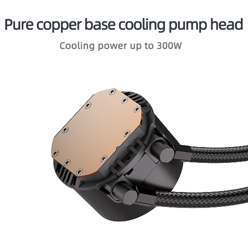Teucer cairan pendingin air CP - Cpu Water Cooler 240Mm Rgb ulasan dan harga