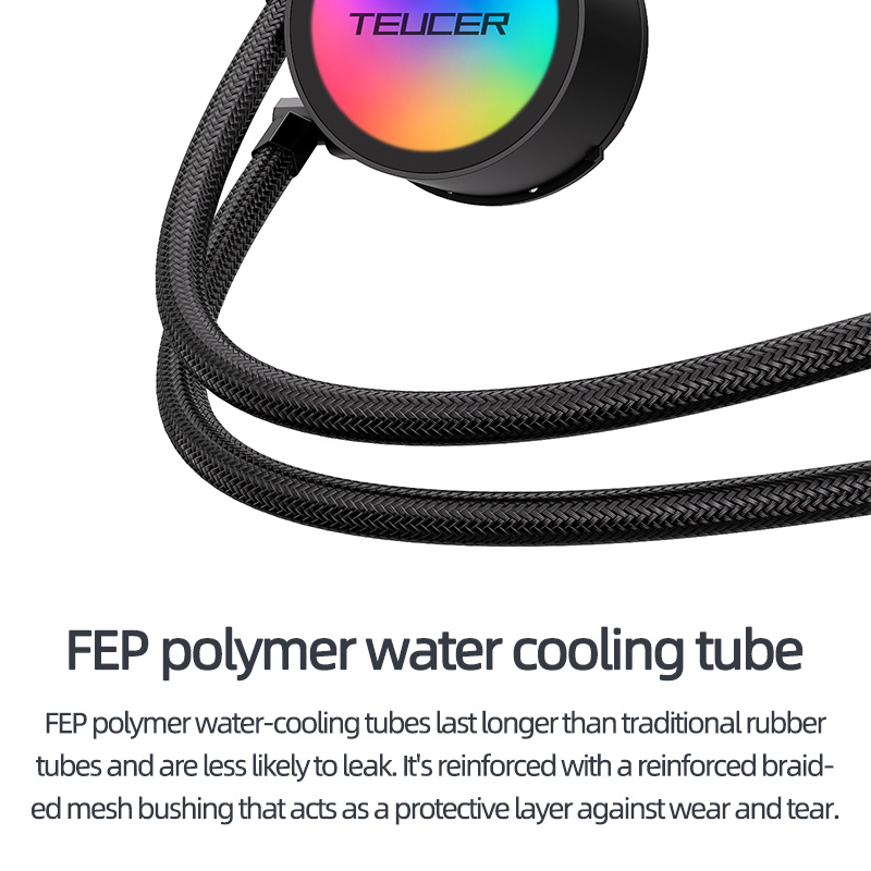 Teucer cairan pendingin air CP - Cpu Water Cooler 240Mm Rgb ulasan dan harga