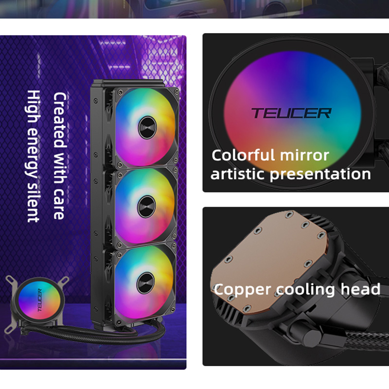 TEUCER AF-240 pendingin air CP - Cpu Water Cooler 240Mm Rgb ulasan dan harga