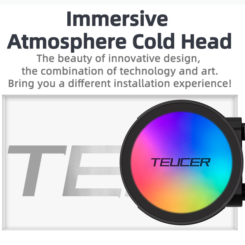 TEUCER AF-240 pendingin air CP - Cpu Water Cooler 240Mm Rgb ulasan dan harga