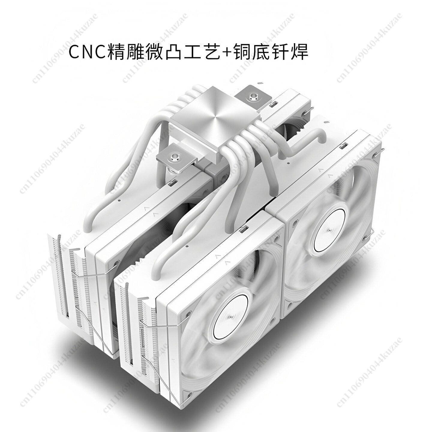 Pendingin CPU JIUSHARK JF15K D - Cpu Air Cooler Dual Tower 6 Heatpipe ulasan dan harga