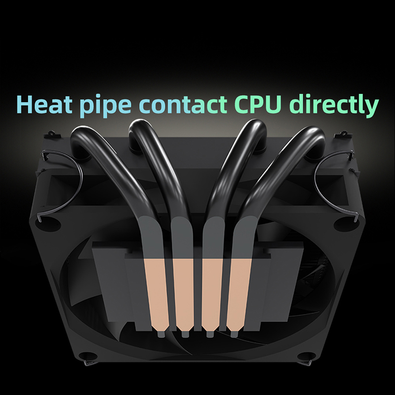 METALFISH DH380 Pendingin CPU  - Cpu Cooler Low Profile Itx ulasan dan harga