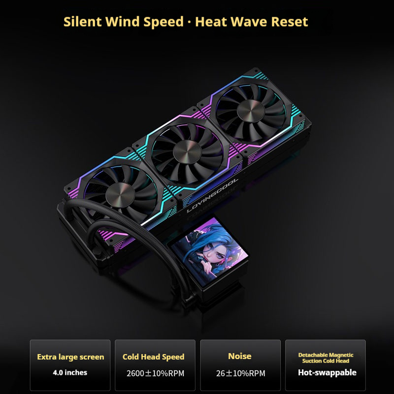 LOVINGCOOL DP-01 360 Pendingin - Liquid Cooling Radiator 360 ulasan dan harga