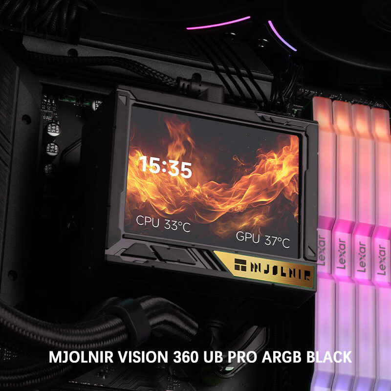 Thermalright Mjolnir VISION 36 - Liquid Cooling Radiator 360 ulasan dan harga