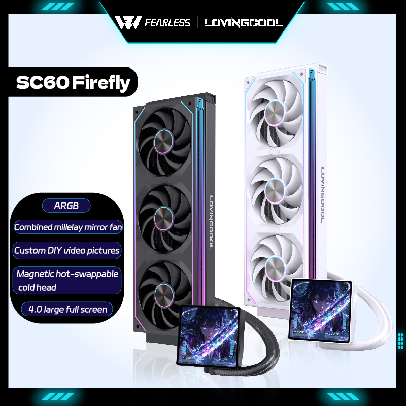 LOVINGCOO SC60 Firefly 360 Pen - Liquid Cooling Radiator 360 ulasan dan harga