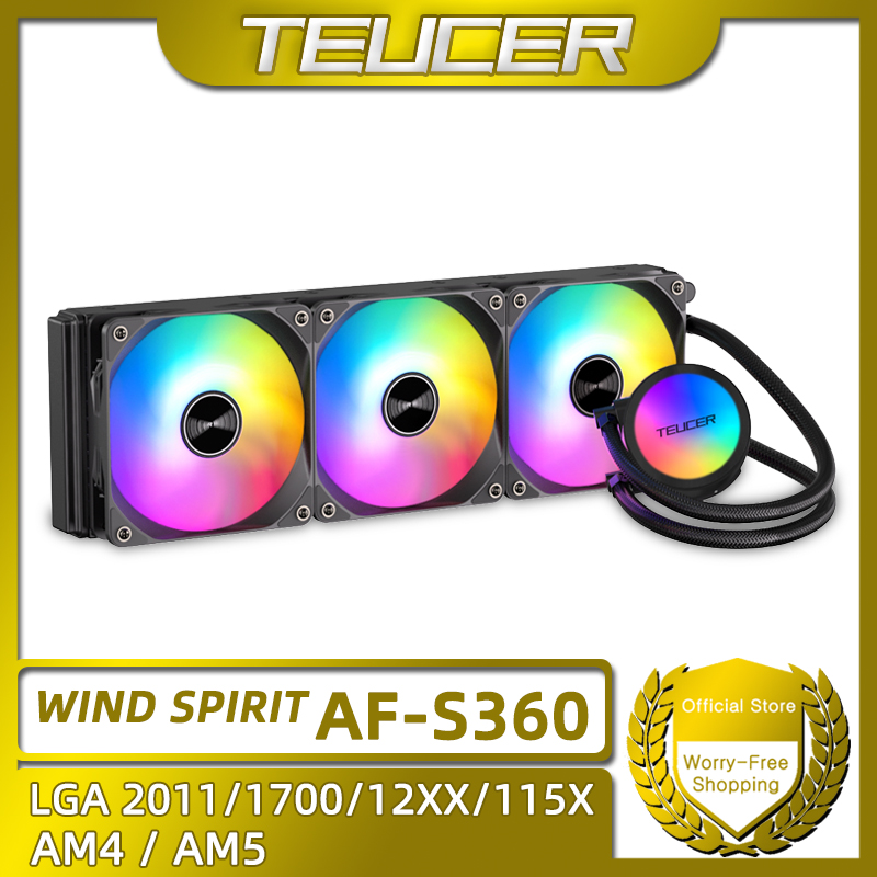 TEUCER AF-S360, pendingin air  - Liquid Cooling Radiator 360 ulasan dan harga