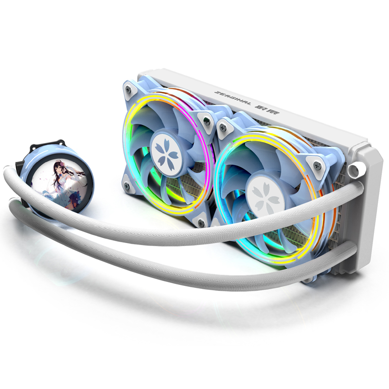 Yeston Sakura ZC-240, pendingi - Cpu Water Cooler 240Mm Rgb ulasan dan harga