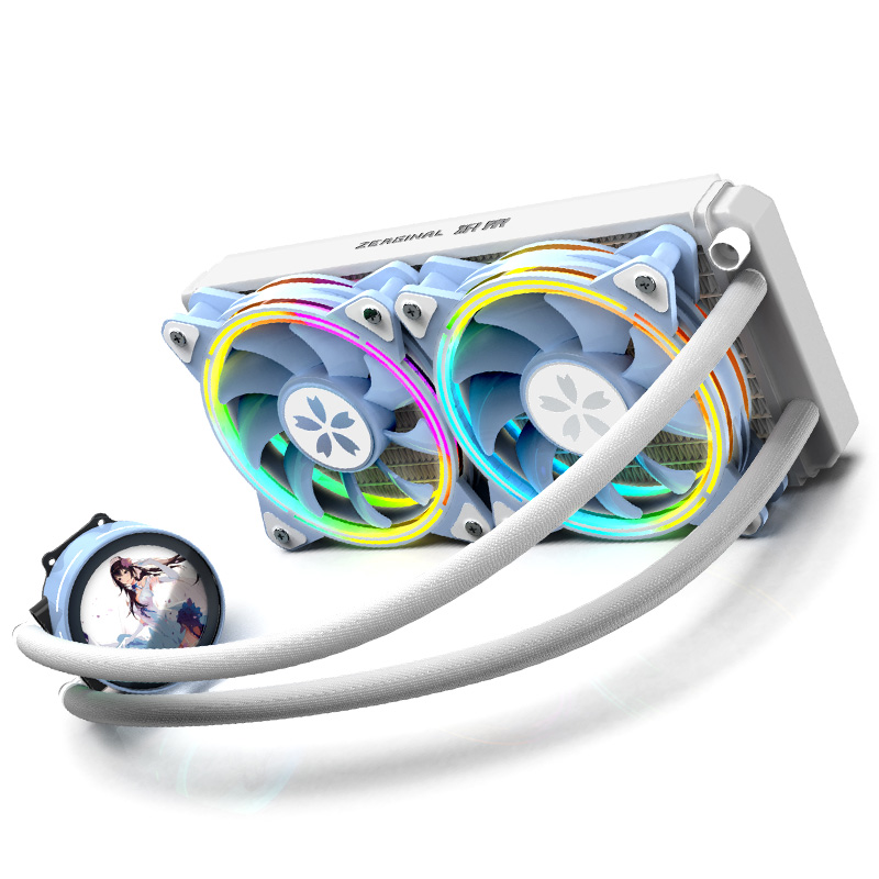 Yeston Sakura ZC-240, pendingi - Cpu Water Cooler 240Mm Rgb ulasan dan harga