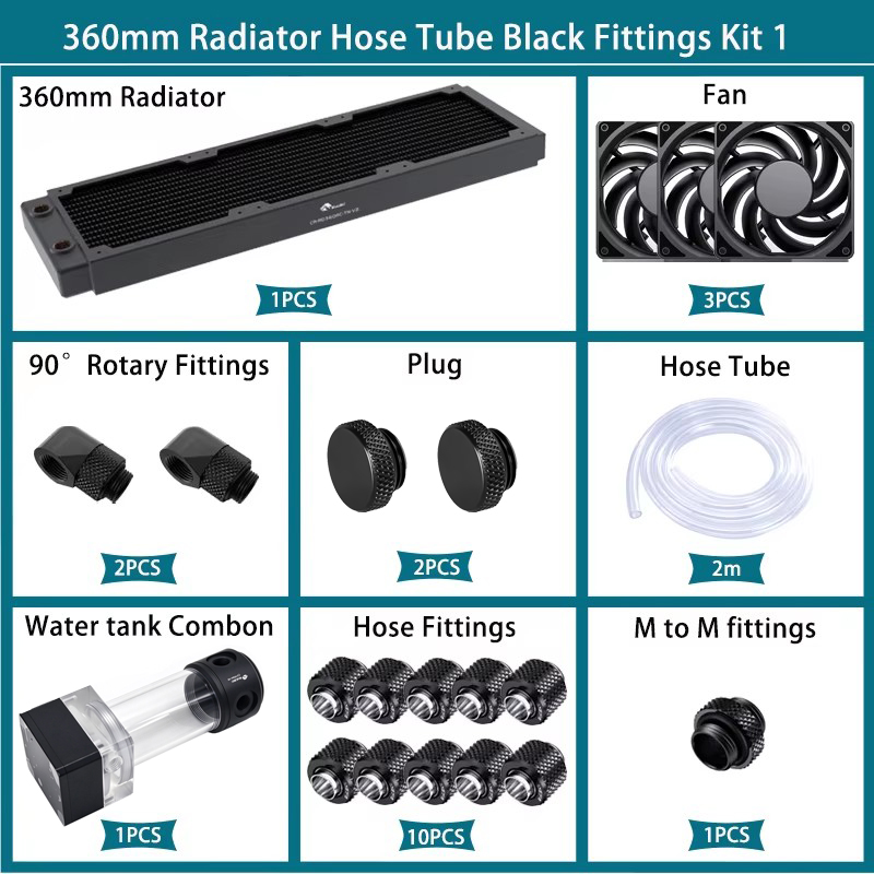 BYKSKI Kit Pendingin Air Pompa - Cpu Water Cooler 240Mm Rgb ulasan dan harga
