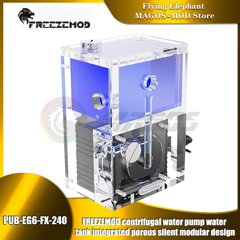 FREEZEMOD Reservoir Persegi +  - Aio Pump Reservoir Combo ulasan dan harga