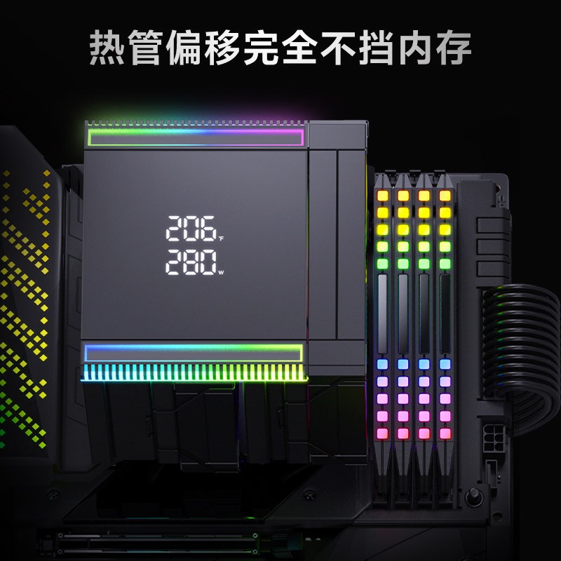 Pendingin CPU MT660 6 Pipa Pan - Cpu Air Cooler Dual Tower 6 Heatpipe ulasan dan harga