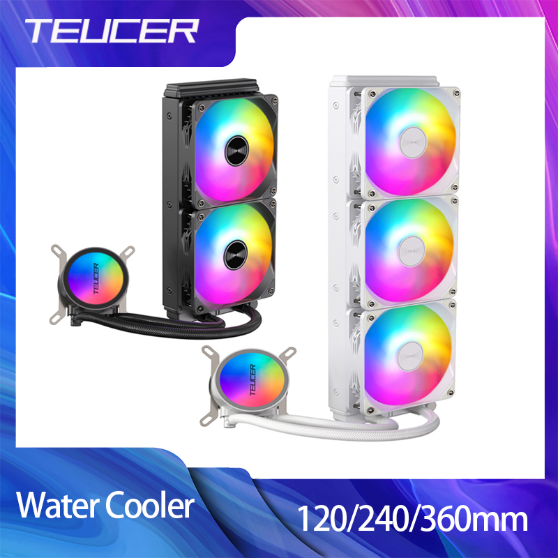 TEUCER RGB pendingin air CPU,  - Cpu Water Cooler 240Mm Rgb ulasan dan harga