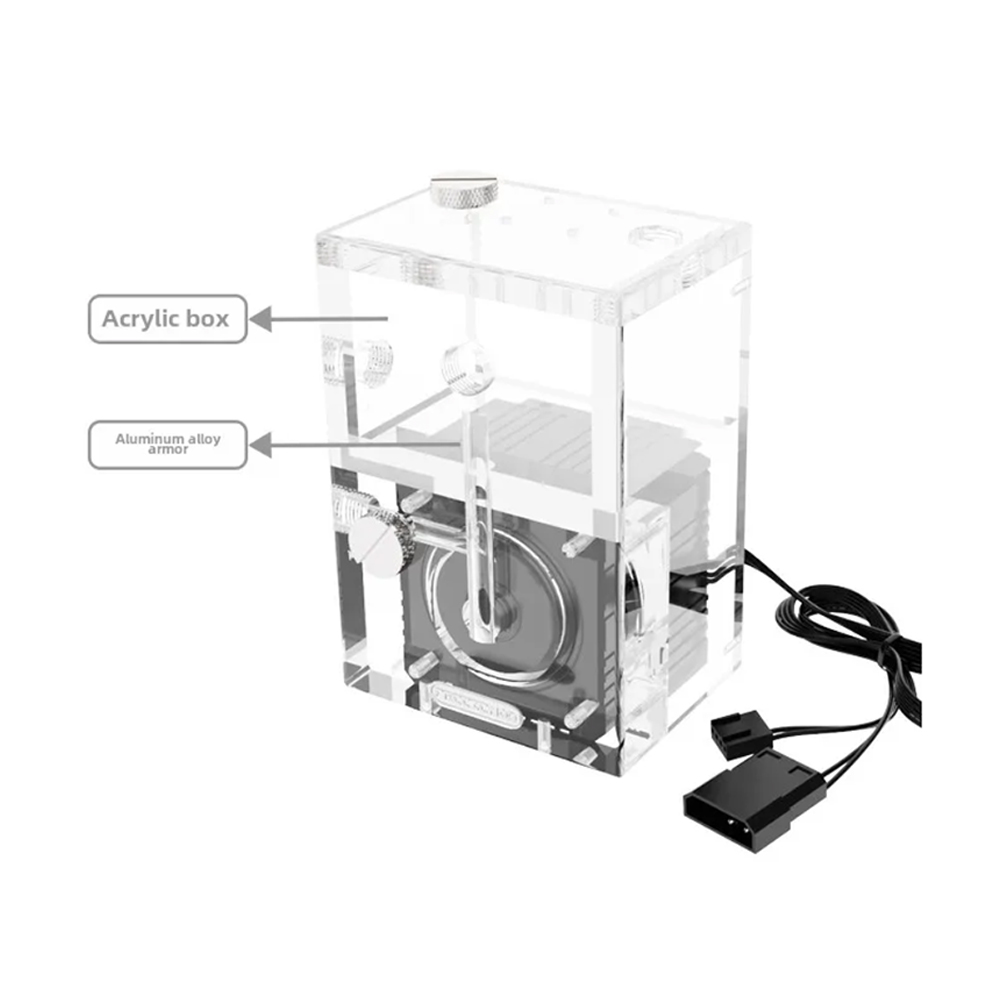 FREEZEMOD Modular Water Pump R - Aio Pump Reservoir Combo ulasan dan harga