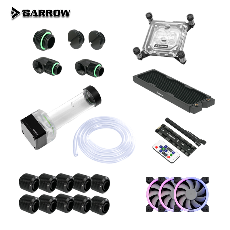 Kit Pendingin Cairan Barrow, B - Cpu Water Cooler 240Mm Rgb ulasan dan harga