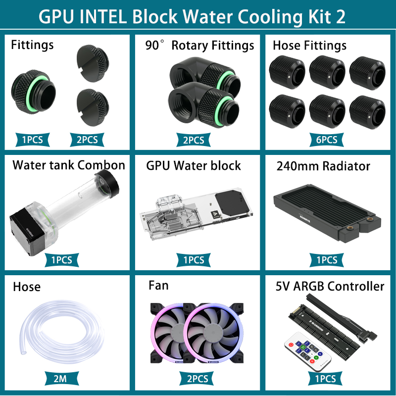 Kit Pendingin Cairan Barrow, B - Cpu Water Cooler 240Mm Rgb ulasan dan harga