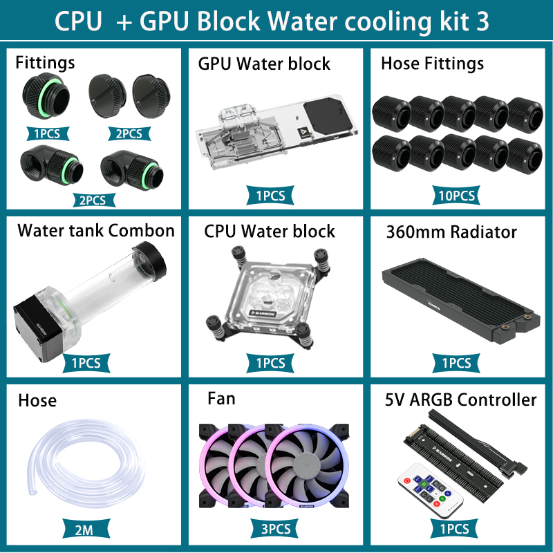 Kit Pendingin Cairan Barrow, B - Cpu Water Cooler 240Mm Rgb ulasan dan harga