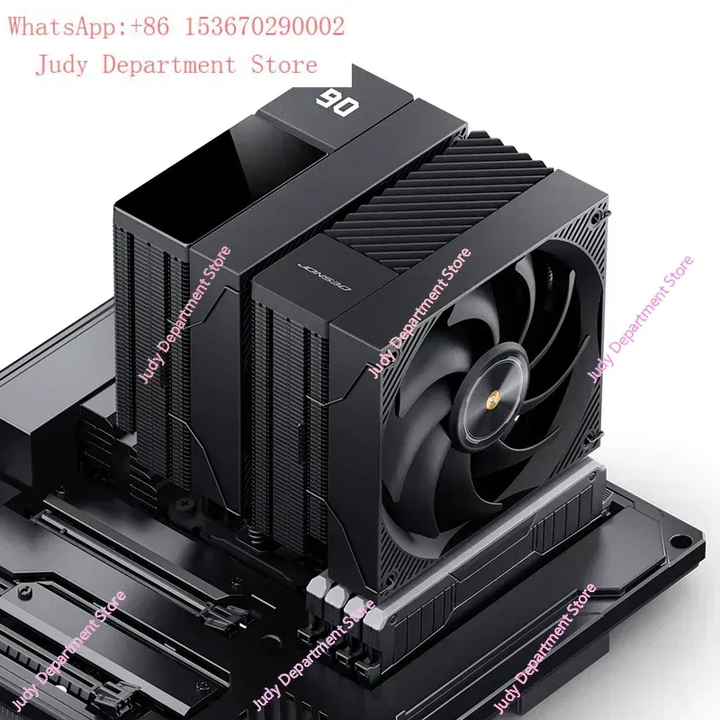 Pendingin CPU Berpendingin Uda - Cpu Air Cooler Dual Tower 6 Heatpipe ulasan dan harga