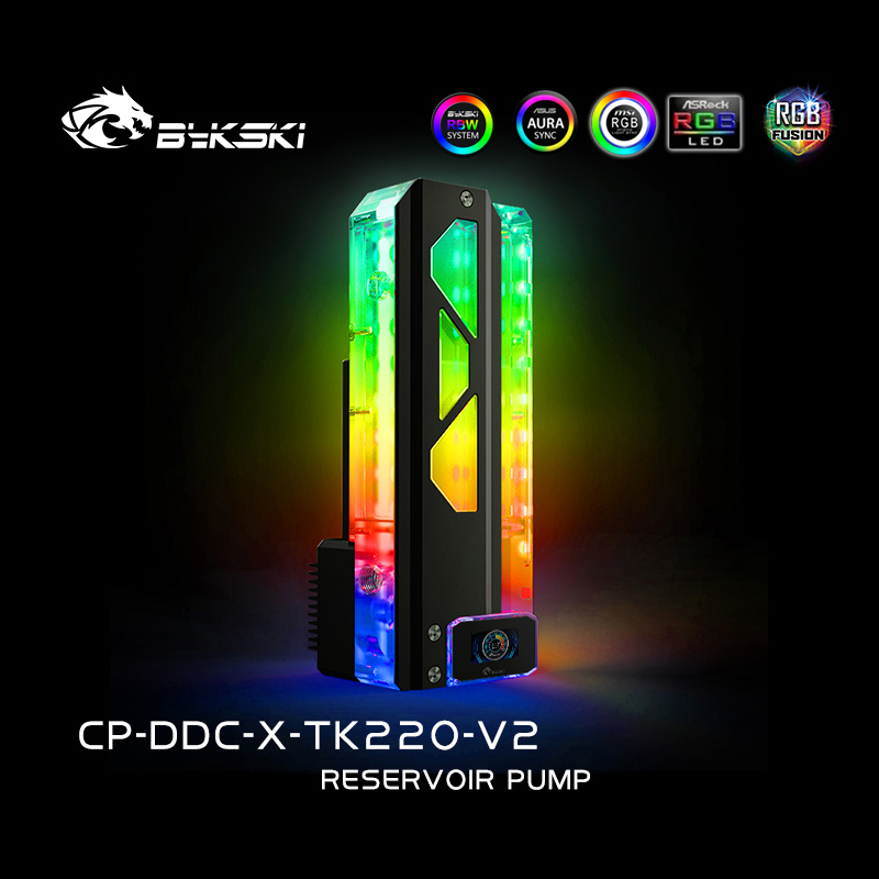 Bykski CP-DDC-X RGB Square AIO - Aio Pump Reservoir Combo ulasan dan harga