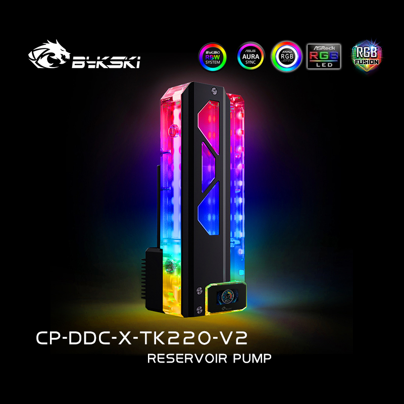 Bykski CP-DDC-X RGB Square AIO - Aio Pump Reservoir Combo ulasan dan harga