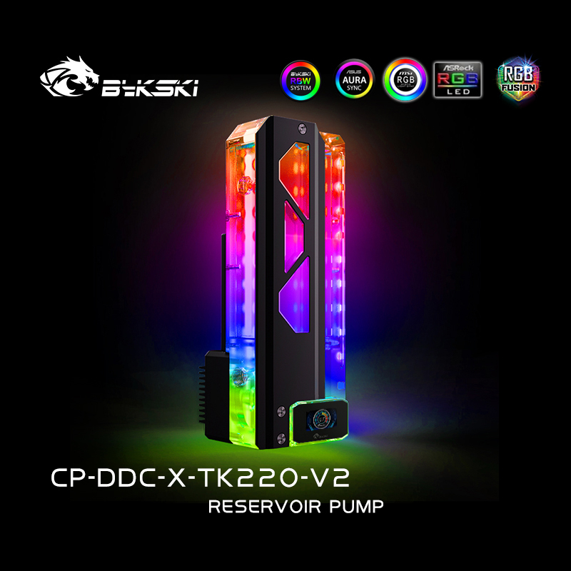 Bykski CP-DDC-X RGB Square AIO - Aio Pump Reservoir Combo ulasan dan harga