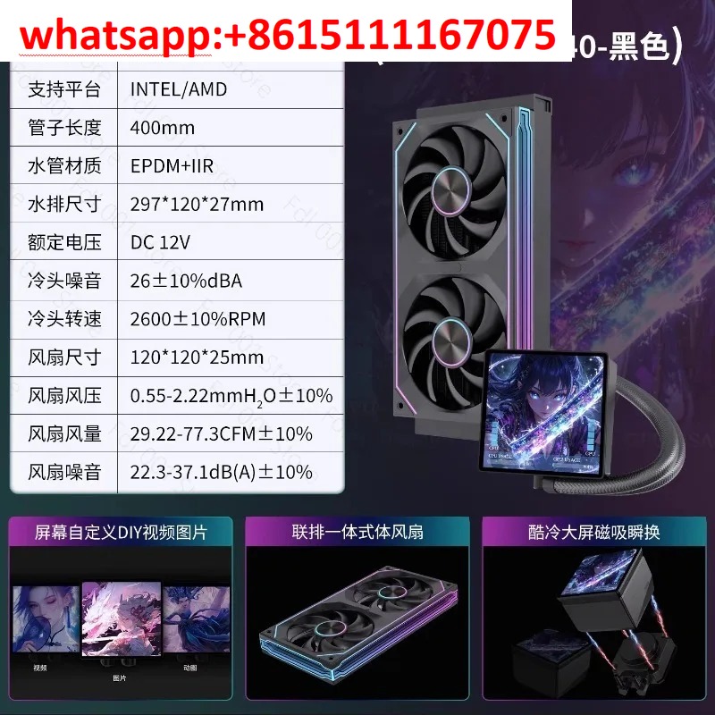 Pendingin CPU Cair AIO 360mm d - Aio Liquid Cooler 360Mm Argb ulasan dan harga