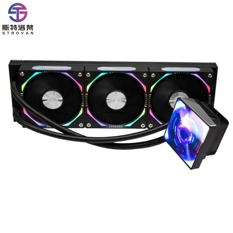 Pendingin CPU Cair ARGB 360mm  - Aio Cooler Lcd Display Screen ulasan dan harga