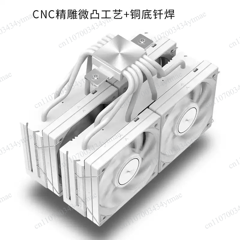 Pendingin CPU JF15K Dual Tower - Cpu Air Cooler Dual Tower 6 Heatpipe ulasan dan harga