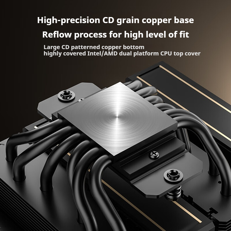 ID-COOLING Dual-Tower 6 Pipa P - Cpu Air Cooler Dual Tower 6 Heatpipe ulasan dan harga